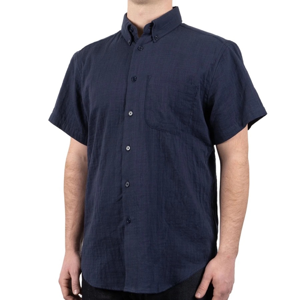 Naked & Famous SS Easy Shirt - Double Weave Gauze